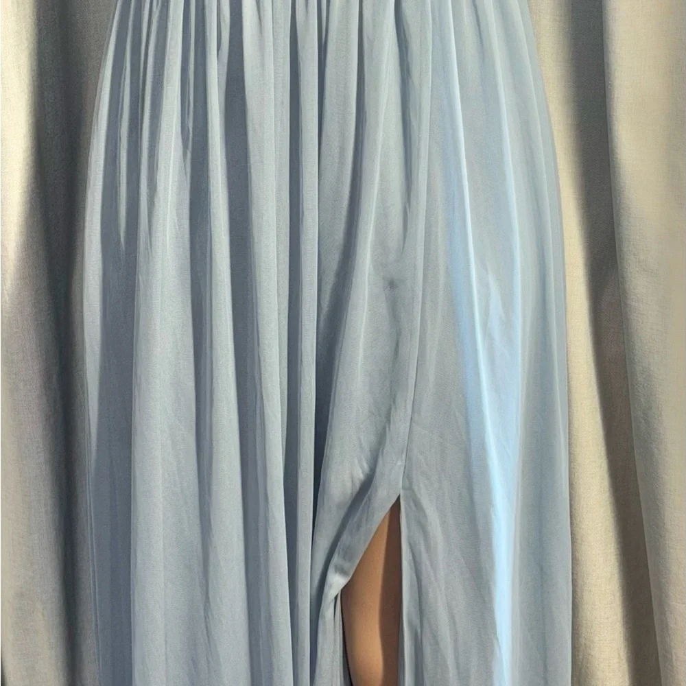 Spaghetti Strap Ruched Waist Mesh Dress
STYLE# F19944 - Picture 7 of 12